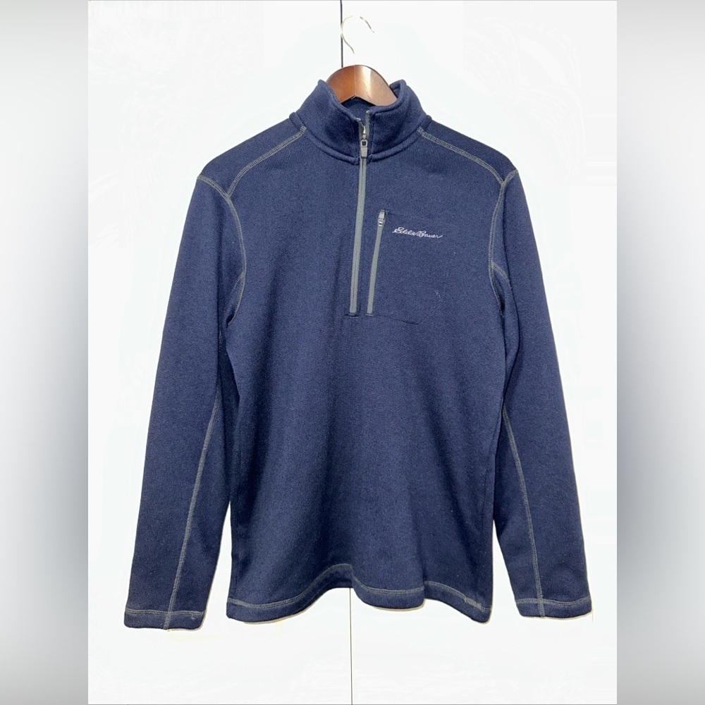 Eddie Bauer Soft Knit Longsleeve Half Zip Sweater M